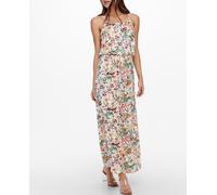 Only Mujer Onlwinner Sl Maxidress Noos Wvn Vestido, Blanco (Cloud Dancer/Blurry Flower), 40