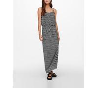 Only Vestido largo de tirantes finos y tejido fluido.. Negro 34