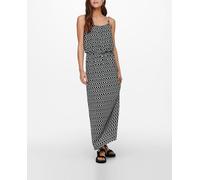 Only Mujer Onlwinner Sl Maxidress Noos Wvn Vestido, Negro (Black/Graphic Circle), 40