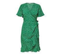 ONLY Vestido 'Olivia' verde / blanco 34 verde / blanco