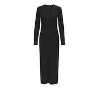 ONLY Onlemma L/S Dress CS Jrs Vestido, Negro, L para Mujer