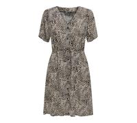 ONLY Vestido 'ONLEvida' beige / marrón / negro 40 beige / marrón / negro