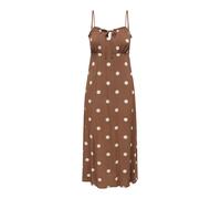 ONLY Vestido 'ONLNELLY' chocolate / blanco 46 chocolate / blanco