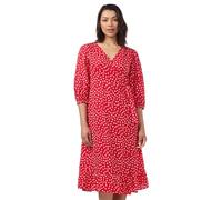 Only Vestido para Mujer., Mars Red/AOP:Fiona Ditsy, M