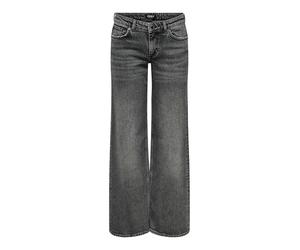 ONLY Wide-fit Jeans ONLJUICY Low Waist Wide Leg Fit Jeans Dark Grey Denim 32 34 Dark Grey Denim