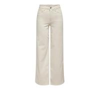 ONLY Wide-fit Jeans ONLMADISON High Waist Wide Leg Fit Jeans Ecru L 30 Ecru