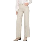 ONLY Wide-fit Jeans ONLMADISON High Waist Wide Leg Fit Jeans Ecru L 32 Ecru
