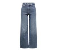ONLY Wide-fit Jeans ONLMADISON High Waist Wide Leg Fit Jeans Special Blue Grey Denim S 34 Special Blue Grey Denim