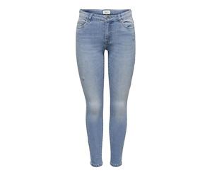 ONLY Women's Onlcoral Life SL SK BB BJ Box Jeans Light Blue Denim 30/34, Mezclilla De Color Azul Claro, 30W x 34L