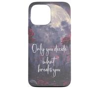 Only You Can Decide What Breaks You Bookish Smutt Book Lover Carcasa para iPhone 13 Pro MAX