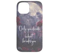 Only You Can Decide What Breaks You Bookish Smutt Book Lover Carcasa para iPhone 14