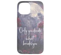 Only You Can Decide What Breaks You Bookish Smutt Book Lover Carcasa para iPhone 15