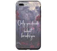Only You Can Decide What Breaks You Bookish Smutt Book Lover Carcasa para iPhone 7 Plus/8 Plus
