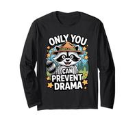 Only You Can Prevent Drama Funny Camping Raccoon Manga Larga