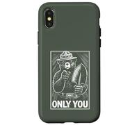 Only You Classic Smokey Bear Pointing WPA Style Carcasa para iPhone X/XS