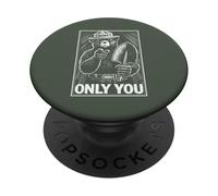 Only You Classic Smokey Bear Pointing WPA Style PopSockets PopGrip Adhesivo