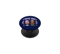 Only You Cute Smokey Bear & Hiking Signposts PopSockets PopGrip Adhesivo