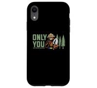 Only You Vintage Pointing Smokey Bear Carcasa para iPhone XR