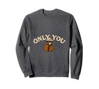 Only You Vintage Pointing Smokey Bear Sudadera