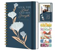 Only Zest Cuaderno cristiano en blanco de tapa dura, 140 páginas, busca al Señor