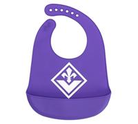 Only4fan S.r.l. ACF Fiorentina Bavaglino pappa in silicone per neonati e bambini