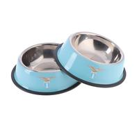 Only4fan S.r.l. SBOWLSSL Cuenco para Alimentos y líquidos, para Mascotas, Unisex para Adultos, Celeste, único