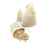 OnlyBP® Set 3 Mallas de Cocción para Cocer Garbanzos - Bolsa para Legumbres Cocción de 0.5kg, 1kg y 2kg - Red para Garbanzos Cocido - Red para Cocer Verduras