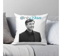 Onlydan Daniel O'Donnell - Funda de almohada cuadrada de poliéster y lino y terciopelo, con cremallera, decoración para sofá, funda de cojín