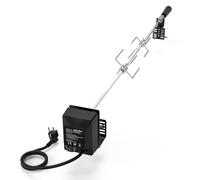 onlyfire BRK-6054 Asador Giratorio para Barbacoas Universal para La Mayoría de Las Parrillas de Gas de 2 a 4 Quemadores, Accesorios de Cocina para Barbacoas