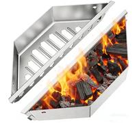Onlyfire Cesta de carbón de acero inoxidable para parrillas de carbón Weber de 22 pulgadas