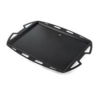 Onlyfire Flat Top Plancha Barbacoa para Parrillas Weber Serie Q300/Q3000, Plancha de Revestimiento Cerámico Antiadherente para Weber Q300 Q320 Q3000 Q3100 Q3200 Parrillas de Gas