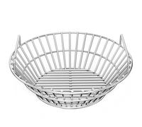 onlyfire only fire #8537 Cesta de cenizas de carbón, porta carbón de acero inoxidable con asas, accesorios para parrilla, compatible con Kamado Joe Classic