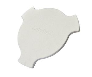 Onlyfire pizza de piedra deflector de calor para gran huevo verde grande, circunferencia de 44.5 cm