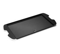 Onlyfire Plancha Barbacoa para Parrilla de Gas Portátil Weber Traveler, Revestimiento Cerámico Antiadherente, Placa de Parrilla Grande para Verduras, Carne y Pescado, 62,5 x29,5x2cm