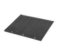Onlyfire Plancha Barbacoa Universal De Hierro Fundido, Plancha Reversible, para Barbacoa, Parrilla De Gas y De Carbón, Uso En Fuego Abierto y En Horno, 45.5 x 35 cm