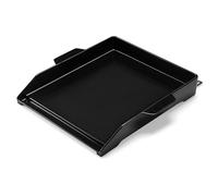 onlyfire Plancha Hierro Fundido con Soporte Ajustable para Barbacoa de Gas | Esmaltada Placa de Plancha con Asas para Barbacoa Weber, Enders, Profundidad ajustable de 42,3 a 48,3 cm