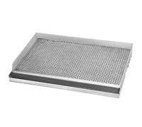 Onlyfire Plancha para Barbacoa Acero Inoxidable con Estructura Alveolar, Plancha Universal para Barbacoas de Gas y Carbón, Antiadherente, 1,5mm de Grosor, 58,3 x 40 x 7,2cm