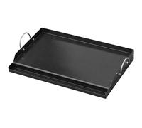 onlyfire Plancha para Barbacoa Universal de Revestimiento Cerámico Antiadherente para La Mayoría de Barbacoas de Gas y Carbón, Placa de Parrilla Grande para Cocinar y Acampar, 63,5x41x7cm