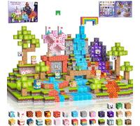 ONLYFUN Bloques Magneticos Construccion Niños 150 Piezas 2CM 3+ Magneticas, Juego Blocks Tiles Construcción, Juguetes Montessori para Niños 4 5 6 7 8 9 10 11 12 Regalos de Cumpleaños para Niñas
