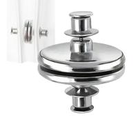 Onlynery Imán de alzapaños para Cortinas, Lazos para Cortinas magnéticos,Fuertes Soportes magnéticos para Cortinas | Alzapaños magnéticos con Clip de aleación Invisible, alzapaños para Cortinas