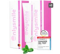 OnlySmile Pack de 2 Gel Blanqueador Dental Profesional- Producto Favorito 2024-2025 - Compatible con Férulas y LED - Blanqueamiento Dental: Dientes Blancos hasta 9 Tonos - Teeth Whitening Gel 80 ml