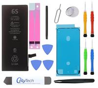 OnlyTech - Batería de repuesto para iPhone 6S, 1715 mAh, calidad idéntica, kit de 12 herramientas profesionales y adhesivo de pantalla incluido