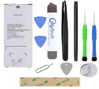 OnlyTech - Batería de repuesto para Samsung Galaxy A5 2016 (SM-A510F) (2900 mAh, calidad idéntica a EB-BA510ABE con kit de reparación de 10 herramientas