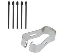 OnlyTech - Juego de 5 puntas de lápiz capacitivo para Samsung Galaxy Note 10.1 2014 P600 y Galaxy Note Pro 12.2 P900, color negro