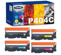 ONLYU - Cartucho de tóner Compatible con Samsung CLT-P404C CLT P404 404S para Samsung Xpress SL C480W C483W C430W C480FW C48X C480 C430 CLT-K404S CLT-Y404S (Negro, Cian, Amarillo, Magenta, etc.) Pack