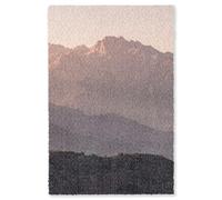 OnlyWow© Alfombra Salon Rectangular 150x230 cm Alfombras Habitacion Dormitorio Tapete Sala Quarto Tapetes Matrimonio Modernas Antideslizante Panorama - Paisaje - Montañas