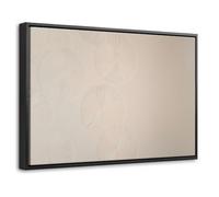 OnlyWow© Cuadros Decoracion Salon Modernos 60x40 cm Lienzo Con Marco Para Dormitorios Cuadro Decorativos De Lienzos Decorativo Pared Japandi - Beige - Moderno