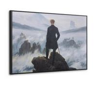 OnlyWow© Lienzo Con Marco 120x80 cm Cuadros Decoracion Salon Modernos Dormitorio Lienzos Canvas Living Room Wall Art Comedor Viejos maestros - Arte - Caspar David Friedrich