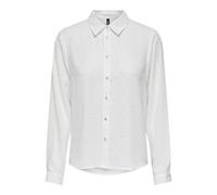 Onlzeke L/S Stud Shirt WVN, Cloud Dancer, M