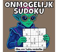ONMOGELIJK SUDOKU: Een SUDOKU-BOEK van gemiddeld tot extreem niveau. Breintraining, ontspanning & mentale lenigheid - ideaal voor logica, concentratie ... Grote pagina's & hoogwaardige puzzels van FLV